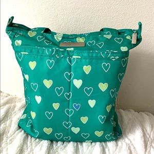 Jujube Emerald Hearts - Ultralight Tote